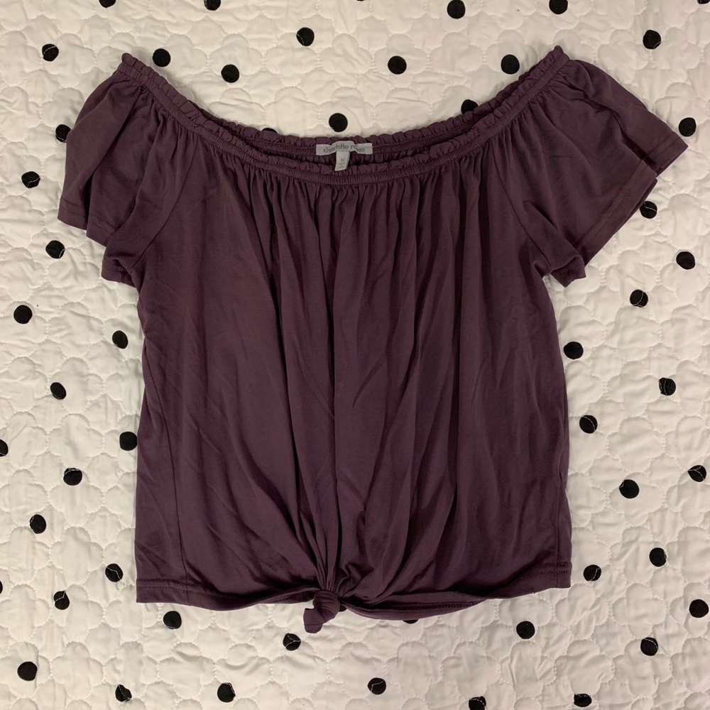 Off the shoulder top